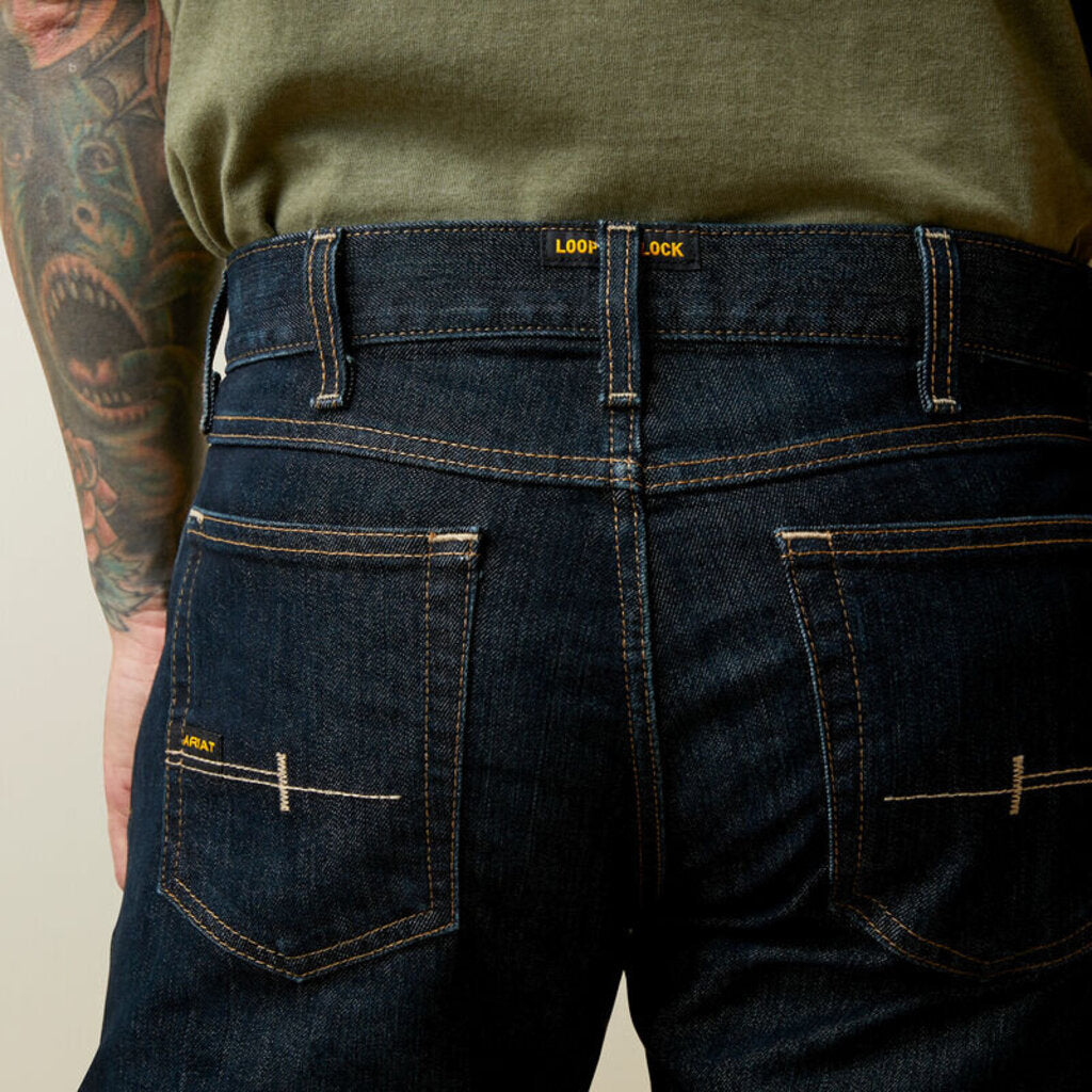 10034627 Rebar M7 Slim DuraStretch Basic Stackable Straight Leg Jean